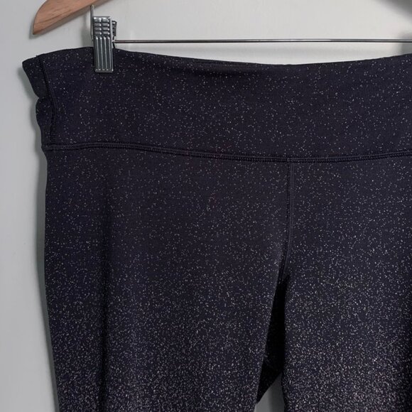 GAP GapFit High Rise Speckle Ombre 7/8 Leggings XL Indigo - Picture 2 of 9